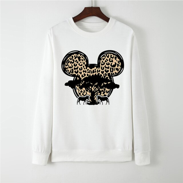 Camiseta tipo sudadera Mickey Mouse