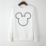 Camiseta tipo sudadera Mickey Mouse