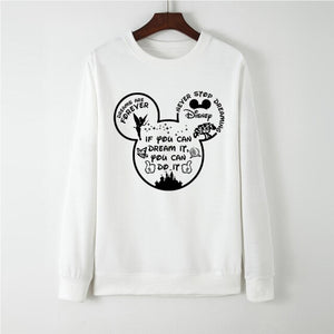 Camiseta tipo sudadera Mickey Mouse