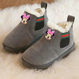 Botas peluche niños Mickey Mouse