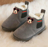 Botas peluche niños Mickey Mouse