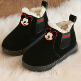 Botas peluche niños Mickey Mouse