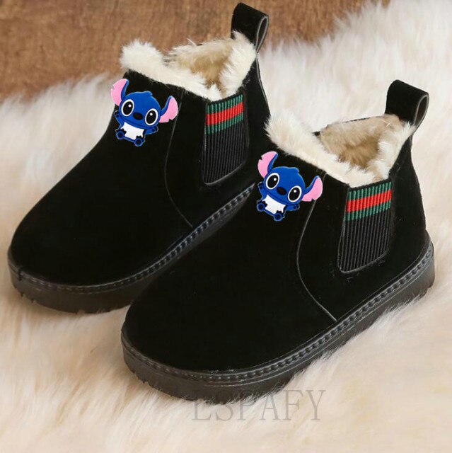 Botas peluche niños Mickey Mouse