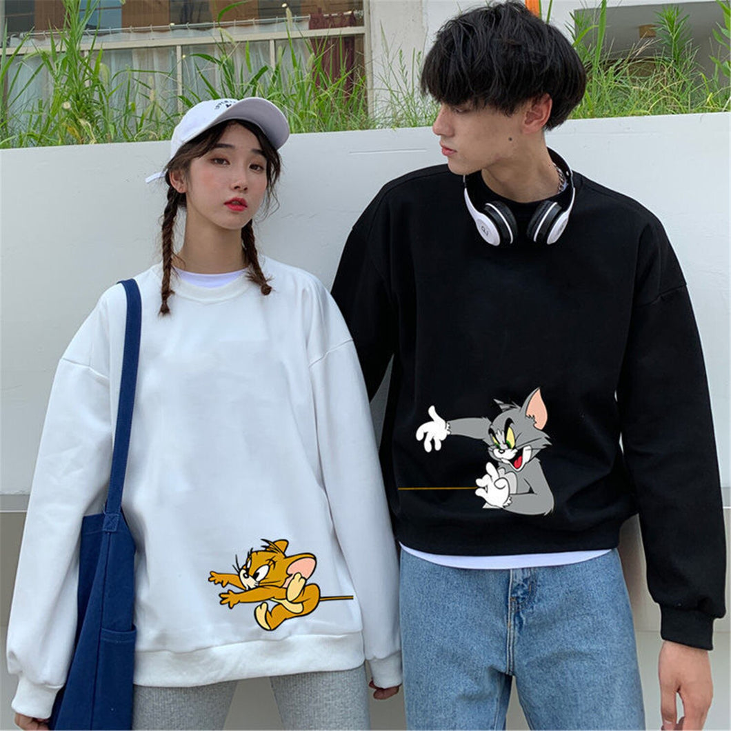 Sudadera Hoodie Tom y Jerry Parejas