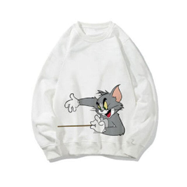 Sudadera Hoodie Tom y Jerry Parejas