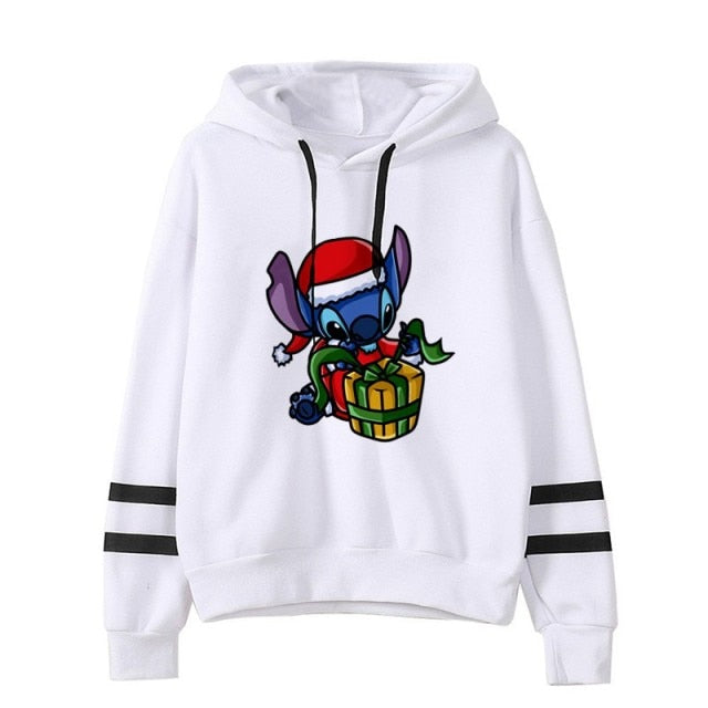 2023 Divertida Navidad de los 90 Disney Stitch Sudadera con