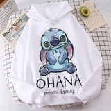 Sudadera Hoodie Stitch Ohana unisex