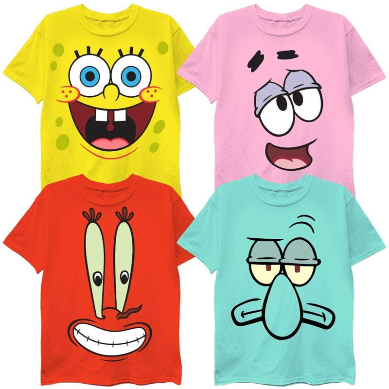 Camiseta Manga ccorta Bob Esponja niños