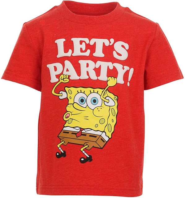 Camiseta Manga ccorta Bob Esponja niños