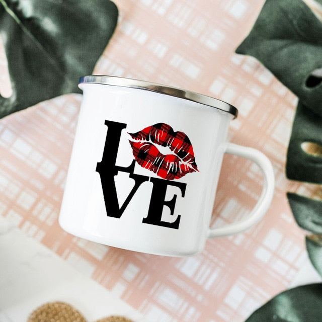 Taza San Valentin cafe