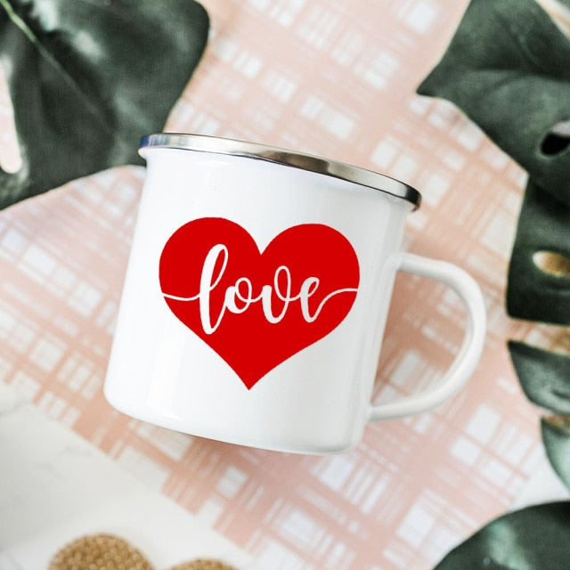 Taza San Valentin cafe