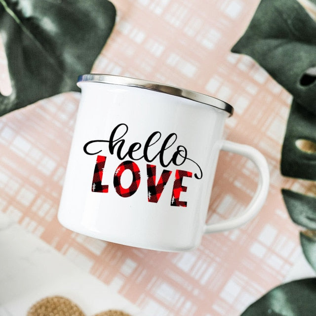 Taza San Valentin cafe