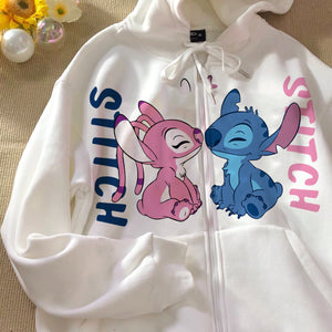 Chaqueta sudadera Stitch Angela