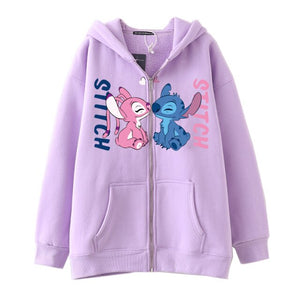 Chaqueta sudadera Stitch Angela