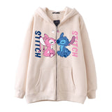 Chaqueta sudadera Stitch Angela