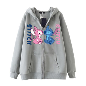 Chaqueta sudadera Stitch Angela