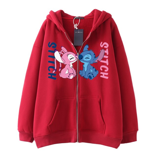 Chaqueta sudadera Stitch Angela