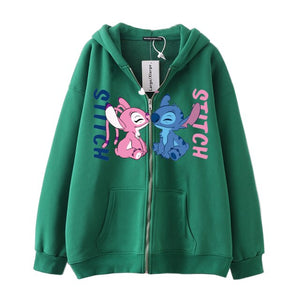 Chaqueta sudadera Stitch Angela