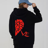 Sudadera Hoodie parejas Love