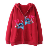 Chaqueta tipo sudadera Stitch unisex