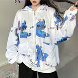 Chaqueta cremallera Stitch chica