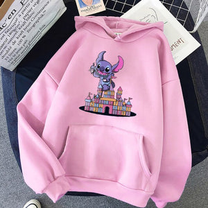 Sudadera Stitch multicolor