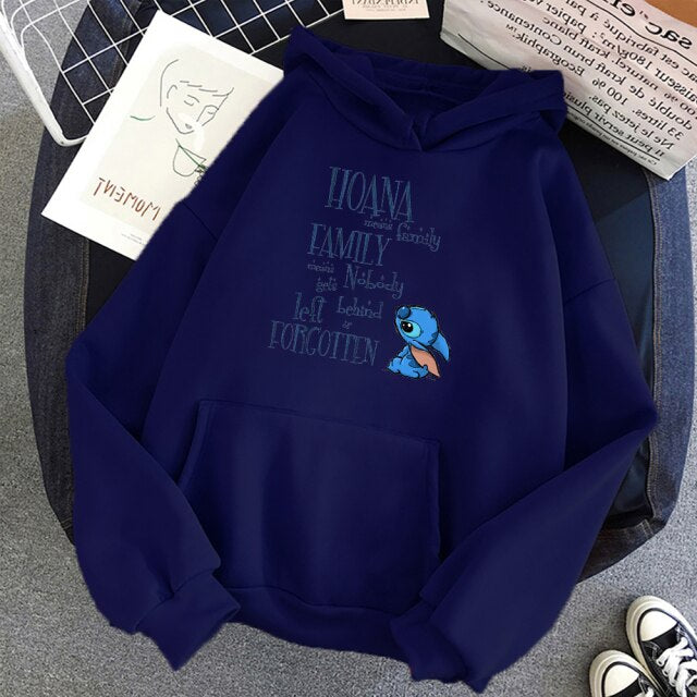 Sudadera Hoodie Stitch Ohana