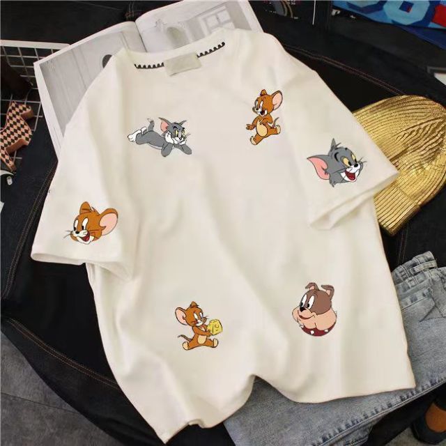 Camisetas estampadas Tom y Jerry edición centenario