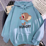 Sudadera Hoodie Tom y Jerry edición Hungry deluxe varios colores