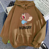 Sudadera Hoodie Tom y Jerry edición Hungry deluxe varios colores