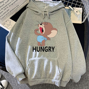 Sudadera Hoodie Tom y Jerry edición Hungry deluxe varios colores