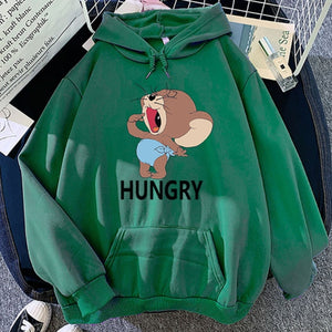 Sudadera Hoodie Tom y Jerry edición Hungry deluxe varios colores