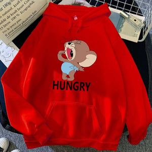 Sudadera Hoodie Tom y Jerry edición Hungry deluxe varios colores