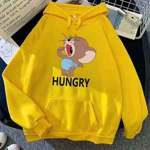 Sudadera Hoodie Tom y Jerry edición Hungry deluxe varios colores