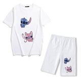 Conjunto 2 piezas tipo pijama Stitch chica