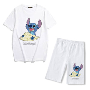 Conjunto 2 piezas tipo pijama Stitch chica