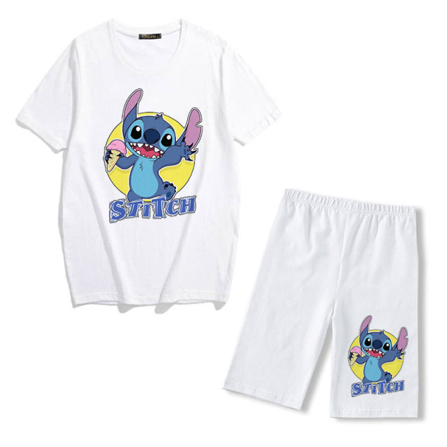 Conjunto 2 piezas tipo pijama Stitch chica