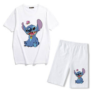 Conjunto 2 piezas tipo pijama Stitch chica