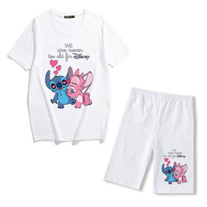 Conjunto 2 piezas tipo pijama Stitch chica