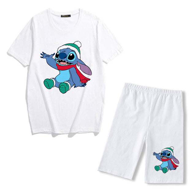 Conjunto 2 piezas tipo pijama Stitch chica