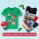 Camiseta algodón Super Mario Bros