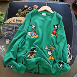 Sudadera bordada Mickey Mouse