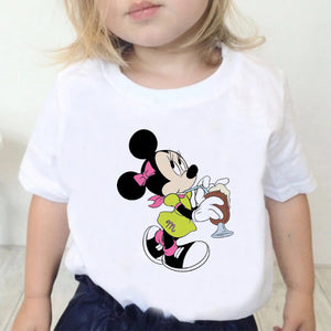 Camiseta manga corta Minnie niñas