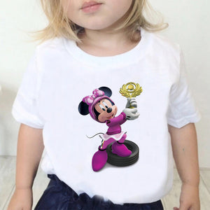 Camiseta manga corta Minnie niñas