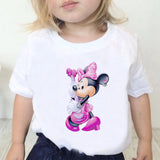 Camiseta manga corta Minnie niñas