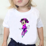 Camiseta manga corta Minnie niñas