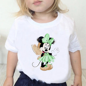 Camiseta manga corta Minnie niñas