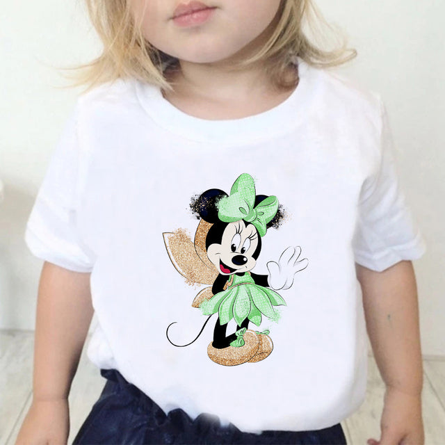 Camiseta manga corta Minnie niñas