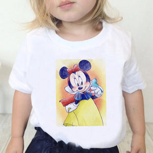 Camiseta manga corta Minnie niñas